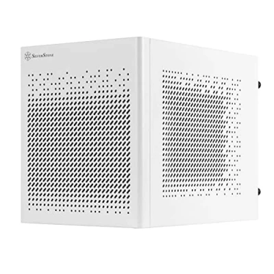 Imagen de SilverStone Technology SUGO 16, Chasis Cubo Mini ITX Fabricado Totalmente en Acero, SST SG16W, Blanco
