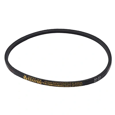 Imagen de Othmro M 25 Drive V Belt correa de transmisión goma industrial 2 pies, para repuesto superior, triángulo goma, cubierta la industria del césped