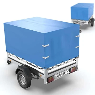 Imagen de Tarpofix® Lona para Remolque Alta 209 x 114 65 cm Incl. Cuerda Lonas remolques de PVC Diversos Modelos, vehículos 750kg