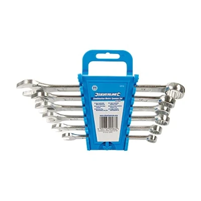 Imagen de Silverline Tools SP10 Llave Combinadas, Métricas, 8 mm 17 mm, 6 Piezas
