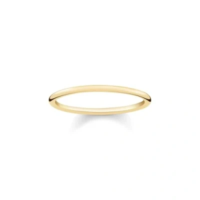 Imagen de THOMAS SABO Anillo para mujer chapado en oro TR2123 413 12, Metal precioso., No aplicable,