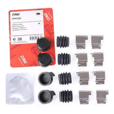 Imagen de TRW PFK763 Kit de accesorios, pastillas frenos RENAULT: MASTER 3 Kasten, 3, Bus, NISSAN: NV400 Furgón