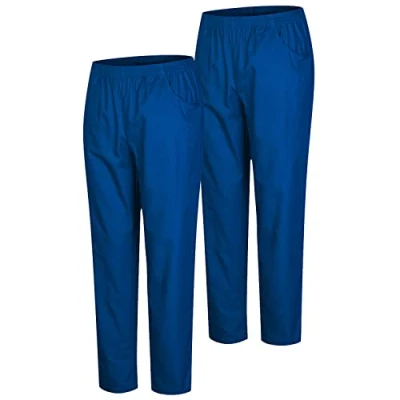 Imagen de MISEMIYA Pack 2 pcs PANTALÓN Sanitario Unisex Uniforme Uniformes MEDICOS DE Trabajo Ref.8312 * M, Azul 37 21