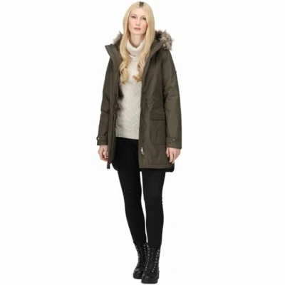 Imagen de Regatta Sabinka, Chaquetas impermeables con aislamiento Mujer, Dark Khaki, Large
