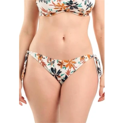 Imagen de Sans Complexe Bain Sin Traje de baño oscilante Complejo, baño, Modelo estadía, Mujer, su patrón Luminoso y Forma modelaje, 38 40, Marfil con Estampado Floral