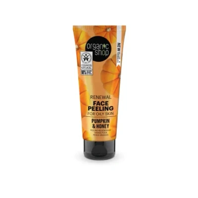 Imagen de Organic Shop Renovación Peeling facial para pieles grasas Calabaza y miel (75ml)