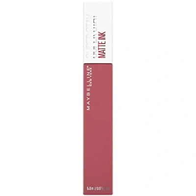 Imagen de Maybelline New York Superstay Matte Ink, Pintalabios Mate De Larga Duración, Tono 175, Initiator, Rosa Nude, 5 Mililitro
