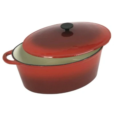 Imagen de Crealys Grand Chef Rubis Cocotte, Hierro Fundido, Rojo, Centimeters