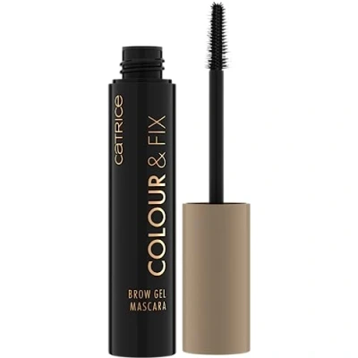 Imagen de Catrice Colour &amp; Fix Brow Gel Mascara, Eyebrow Gel, No. 020, Brown, Long Lasting, Defining, Fixing, Vegan, No Microplastic Particles, Nanoparticles Free, Perfume, Pack of 1 (5 ml)