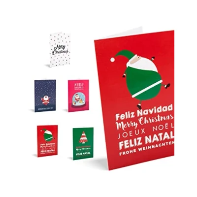 Imagen de UNICEF Pack de 10 Tarjetas Navidad, Snow