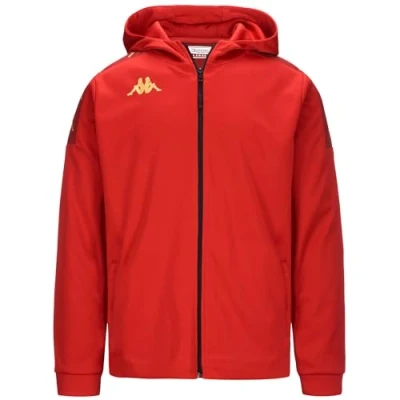 Imagen de Kappa Sudadera GREVOLO, Banda, Rojo, 3XL, Hombre