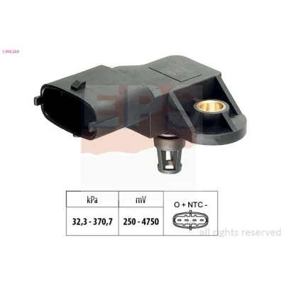 Imagen de EPS 1.993.259 Sensor de Presión del Turbo Made in Italy OE Equivalent MERCEDES BENZ: Clase C Berlina, Coupé, T modell