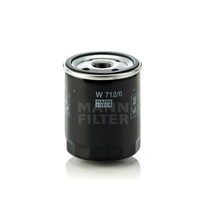 Imagen de MANN FILTER W 712/6 Filtro de aceite 3/4 16 UNF enroscable BMW: 02 Berlina, 3 Cabrio