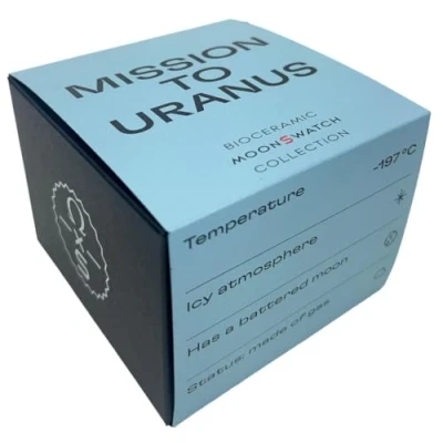 Imagen de Swatch Omega x Moon Mission to Urano Speedmaster Blue Nuevo.., Azul, Deportivo