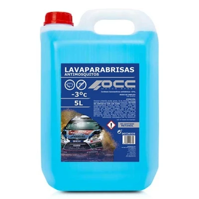Imagen de Occ Motorsport ANTIMOSQUITOS OCC20325 Líquido limpiaparabrisas Cisterna 5L Azul 100%free of Methanol