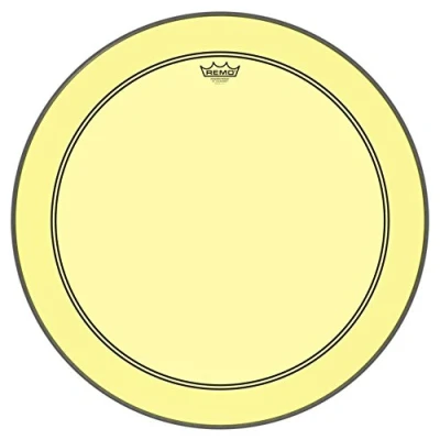 Imagen de Remo Colortone Powerstroke 3 P3 1326 CT YE Cabezal de tambor (66 cm), color amarillo