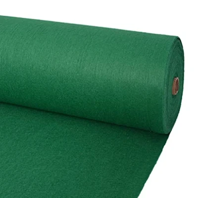 Imagen de vidaXL Alfombra/Moqueta para Eventos/Fiestas con Medidas 1x24 m Color Verde