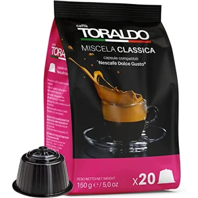 Imagen de Caffe&#039; Toraldo Capsule Compatibili Dolce Gusto Miscela Classica (100)