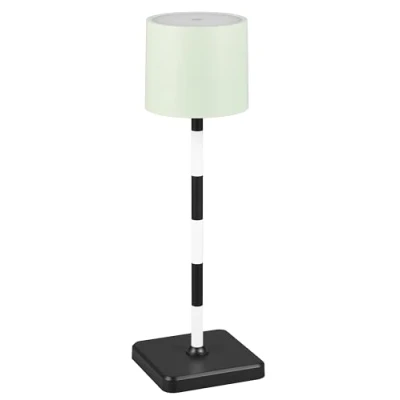 Imagen de Reality Leuchten Fernandez Lámpara de mesa LED recargable, verde, IP54, CCT, atenuable