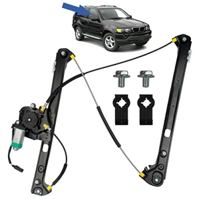Imagen de STARKIT PERFORMANCE Elevalunas compatible para BMW X5 E53 (2000 2006) CON MOTOR delantero derecho (pasajero)