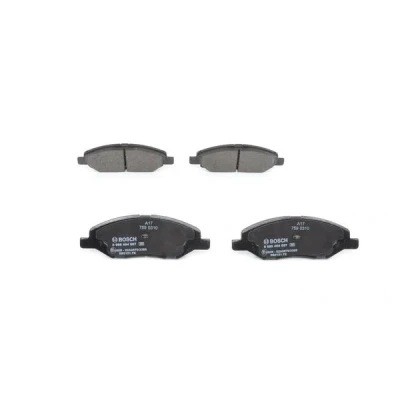 Imagen de BOSCH 0 986 494 867 Juego de pastillas freno Low Metallic con avisador acústico desgaste Chapa antichirridos NISSAN: Tiida Hatchback