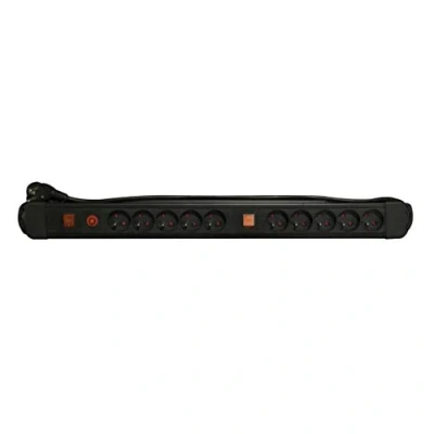Imagen de Chacon Tcd negro 10 x 16 a 2 interruptor + arco sobretensiones