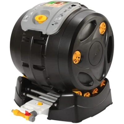 Imagen de Hozelock EasyMix Compostadora 2en1, totalmente cerrado para evitar malos olores, insectos y roedores