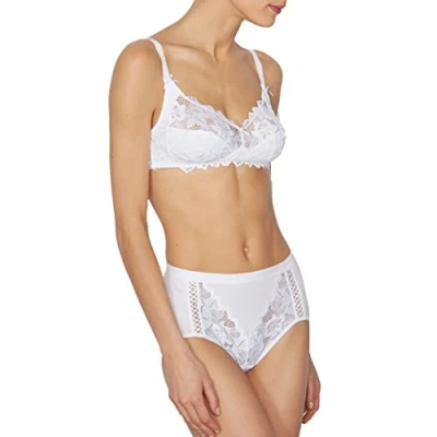 Imagen de Sans Complexe Coton D&#039;arum Briefs, (Blanc 3), 50 (Talla del Fabricante: 50/52) para Mujer