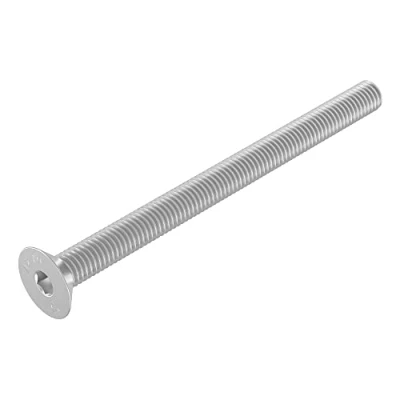 Imagen de Tornillo avellanado SECCARO M6 x 80 mm, acero inoxidable V2A VA A2, DIN 7991 / ISO 10642, hexágono interior, 20 piezas