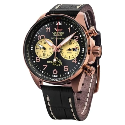 Imagen de Vostok Europe Reloj Analógico para Hombres de Cuarzo con Correa en Cuero 6S21 325B668