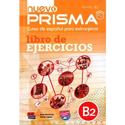 Imagen de Nuevo Prisma: Libro de ejercicios + audios descargables en la ELEteca (B2) (SIN COLECCION)