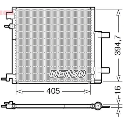 Imagen de DENSO DCN15006 Condensador con secador R 134 a