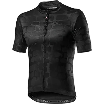 Imagen de CASTELLI Pave&#039; Jersey Camiseta, Hombres, Light Black, S