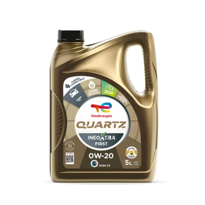 Imagen de Total Quartz Ineo Xtra First 0W 20 5L Aceite de motor 214314 PEUGEOT: 5008 II, 308 II Hatchback, 208 I CITROËN: C3 Aircross 2, Berlingo
