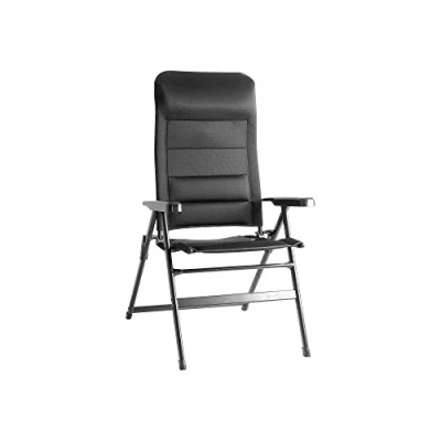 Imagen de BRUNNER Campingstuhl Silla de Camping aravel, Poliéster, Negro, 49