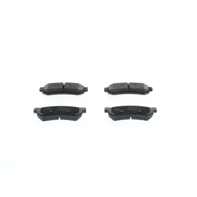 Imagen de BOSCH 0 986 460 007 Juego de pastillas freno Low Metallic Chapa antichirridos, con instrucciones montaje CHEVROLET: Lacetti Hatchback