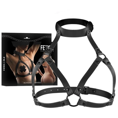 Imagen de FetishSubmissive Arnés Ajustable Pecho Talla Única