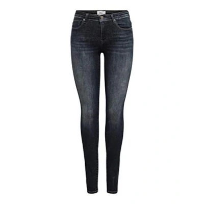 Imagen de ONLY Onlshape LIFE Vaqueros pitillo, Mujer, Talla: 26x34, Black denim