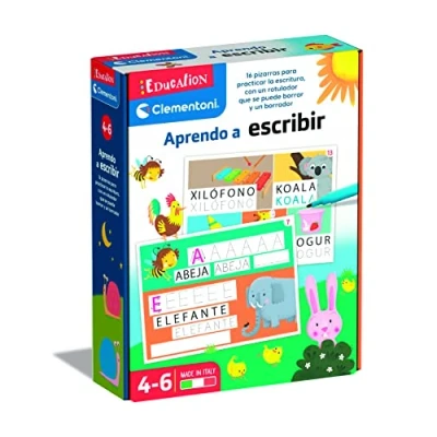 Imagen de Clementoni 55308 Aprendo a Escribir Juego Educativo Partir de 5 años