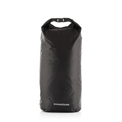 Imagen de InnovaGoods® Bolsa Estanca, Impermeable 20L, Mochila Resistente y Muy Ligera, Deporte Ideal para Kayak, Paddle Surf, Rafting, Camping, Senderismo, Ciclismo, esquí, Playa.