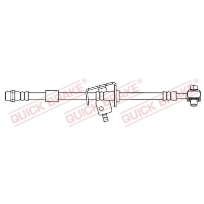 Imagen de QUICK BRAKE 58.856X Latiguillos de Freno 650 M10x1 OPEL: Astra J Hatchback