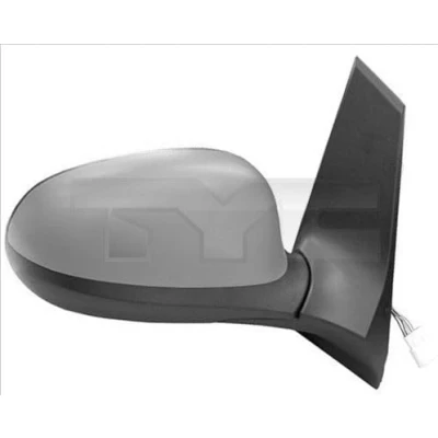 Imagen de Espejo retrovisor Tyc 310 0143 derecha imprimado para ajuste elect. espejo, convexo, calefactable, con sensor de temperatura FORD: KA Hatchback