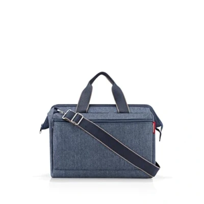 Imagen de Reisenthel MO4113 ALLROUNDER S POCKET HERRINGBONE DARK BLUE Gym Bag Mujer Tamaño Unica
