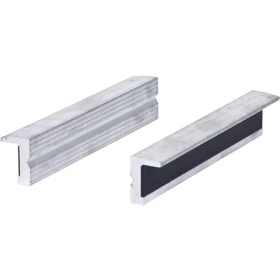 Imagen de KS Tools 914.0083 Mordazas protectoras de aluminio con estructura para tornillo banco, 160 mm