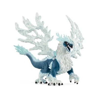 Imagen de schleich 70790 Dragón de hielo, a partir 7 años, ELDRADOR CREATURES figura, 19 x 22 13 cm