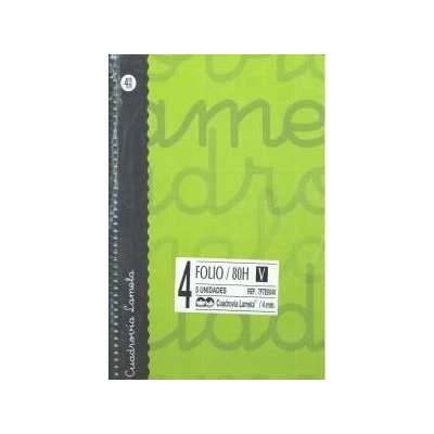 Imagen de Lamela 7FTE004V Cuaderno folio en espiral, color verde