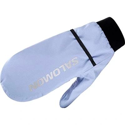 Imagen de Salomon Bonatti Waterproof Guantes Unisexo Trail Running Senderismo MTB, Unisexo, Protección, Transpirabilidad, Detalles reflectantes, Carbón Gris Intenso, XL/XXL