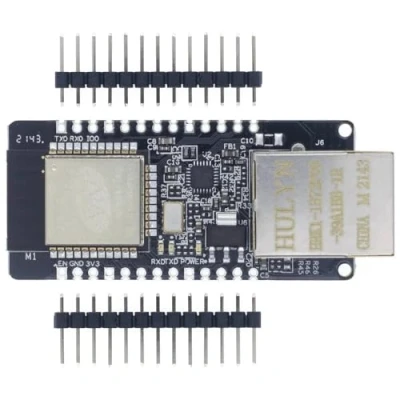 Imagen de TECNOIOT 1 Uds WT32 ETH01 Puerto Serie Integrado Red ESP32 Bluetooth WiFi Ethernet