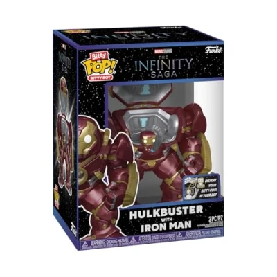 Imagen de Funko Bitty Bots: Marvel HulkbusterY una Minifigura Misteriosa Sorpresa 0.9 Inch (2.2 Cm) Marvel&#039;S Infinity Saga Coleccionable Repisa Apilable Incluida Idea de Regalo Movies Fans