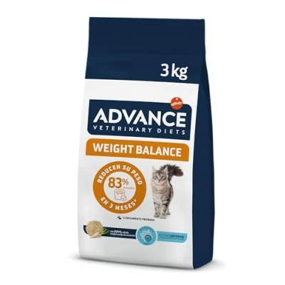 Imagen de Advance Veterinary Diets Weight Balance Pienso para Gatos con Problemas de sobrepeso 3kg